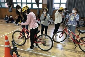찾아가는 자전거 안전교실 인기